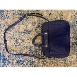 Navy blue Marc by Marc Jacobs laptop bag (13in)